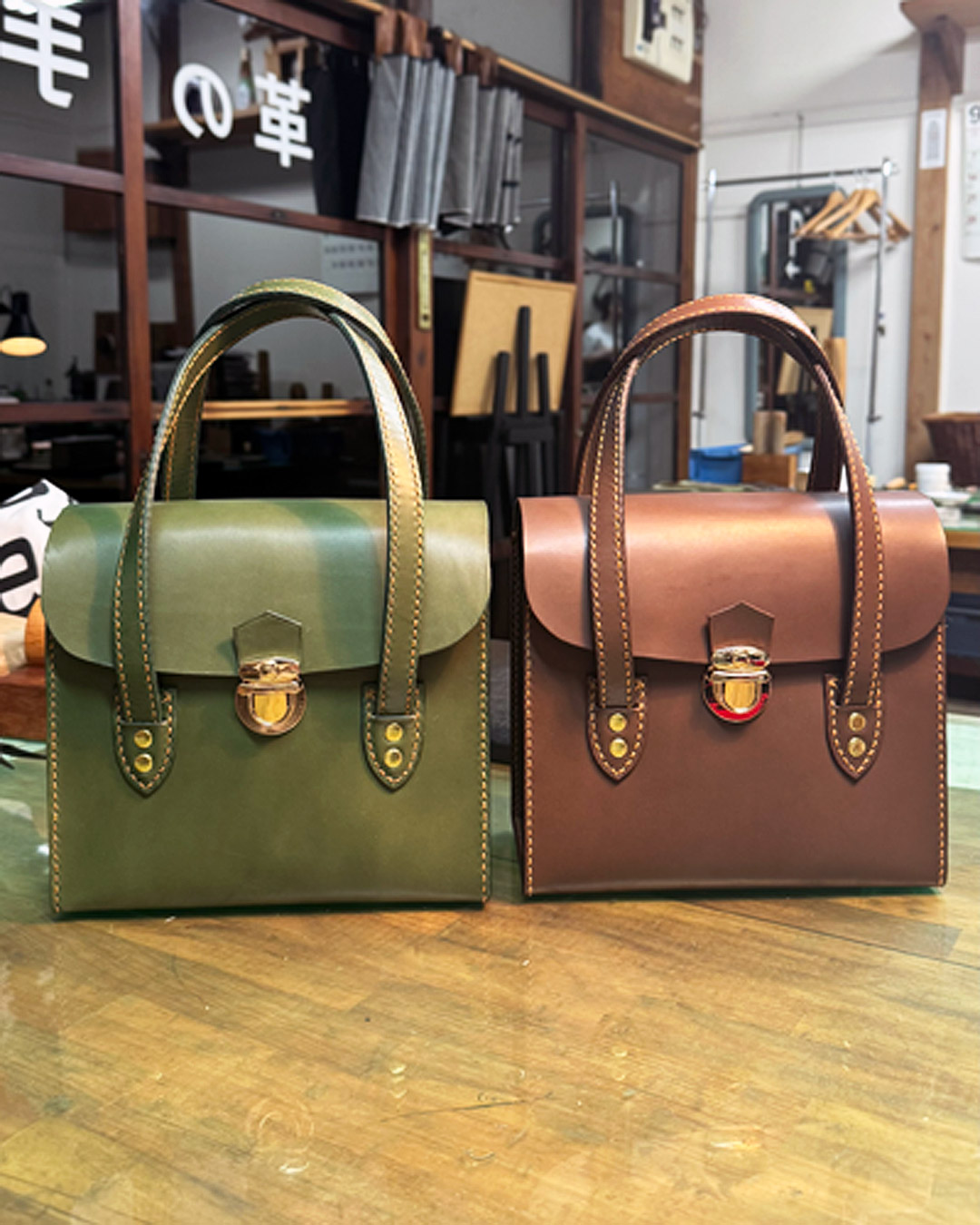 定期コース作品（自由制作・大きめバッグなど）